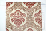 1960s Damask Vintage Wallpaper