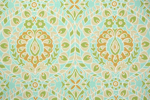 1960s Geometric Damask Vintage Wallpaper