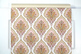 1960s Damask Vintage Wallpaper