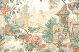 1940s Scenic Vintage Wallpaper