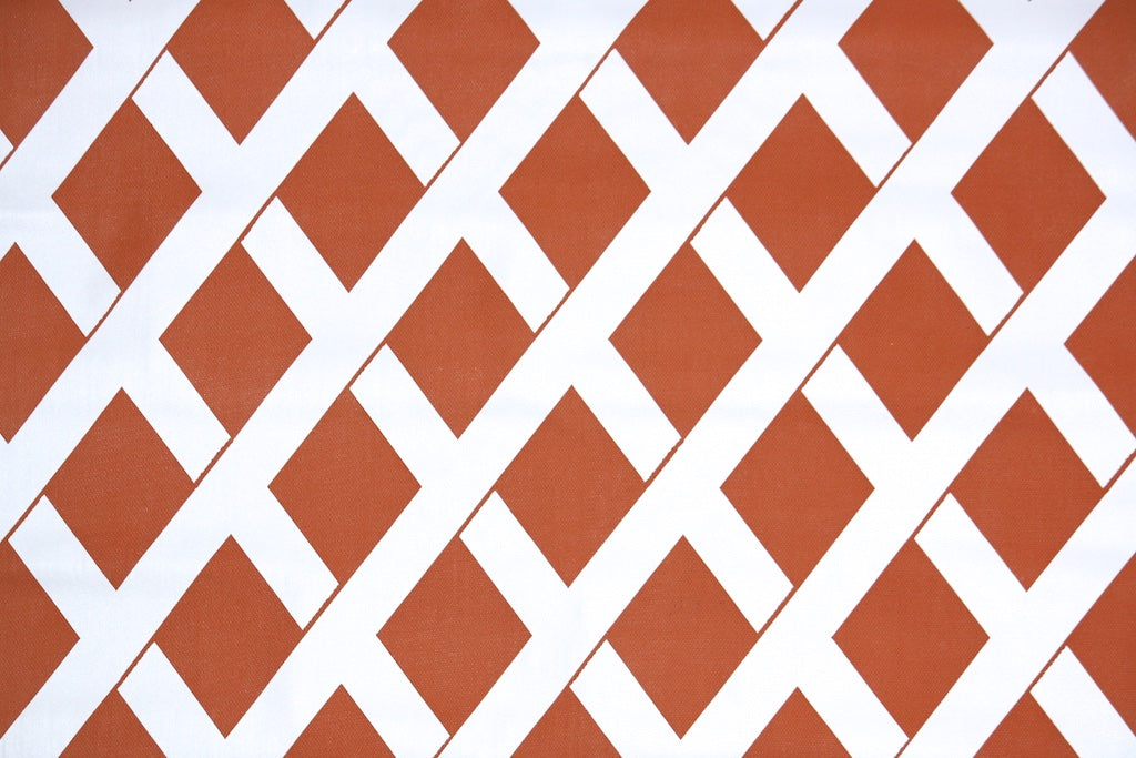 1970s Geometric Vinyl Vintage Wallpaper