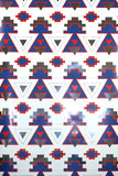 1970s Geometric Mylar Vintage Wallpaper