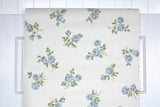 1960s Floral Vintage Wallpaper