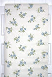 1960s Floral Vintage Wallpaper