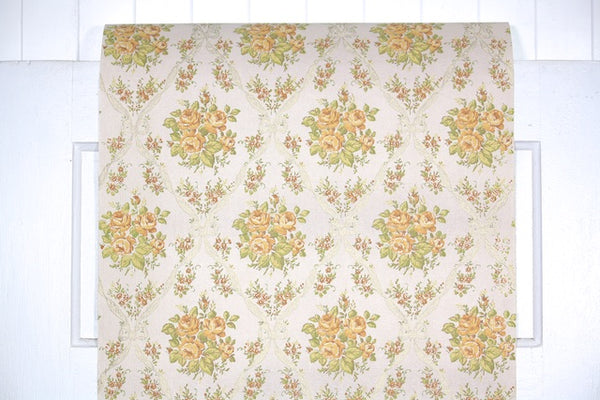 1960s Floral Vintage Wallpaper – Hannah's Treasures Vintage Wallpaper
