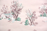 1950s Scenic Vintage Wallpaper