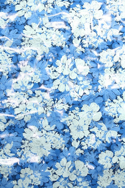 1970s Floral Vinyl Vintage Wallpaper – Hannah's Treasures Vintage Wallpaper