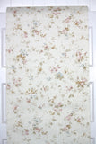 1980s Floral Vintage Wallpaper