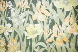 1970s Floral Vintage Wallpaper