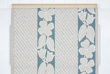 1950s Botanical Stripe Vintage Wallpaper