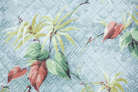 1950s Botanical Vintage Wallpaper