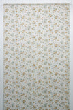 1970s Floral Vinyl Vintage Wallpaper