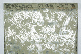 1970s Floral Mylar Vintage Wallpaper