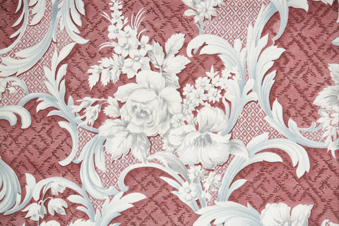 1950s Floral Vintage Wallpaper