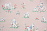 1940s Childrens Vintage Wallpaper