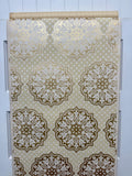 1960s Damask Vintage Wallpaper