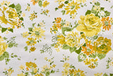 1960s Floral Vintage Wallpaper