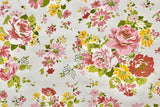 1960s Floral Vintage Wallpaper