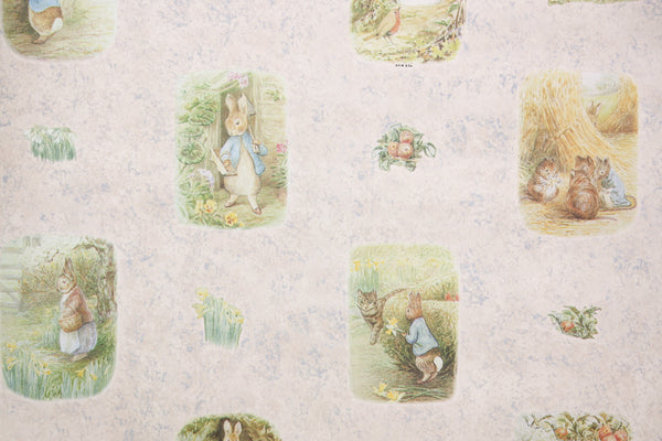 1980s Childrens Vintage Wallpaper – Hannah's Treasures Vintage Wallpaper