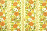 1970s Floral Vintage Wallpaper