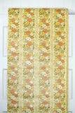 1970s Floral Vintage Wallpaper