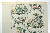 1950s Scenic Vintage Wallpaper