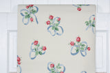 1950s Floral Vintage Wallpaper