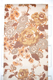 1970s Floral Vintage Wallpaper