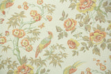 1970s Floral Vintage Wallpaper