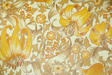 1970s Floral Vintage Wallpaper