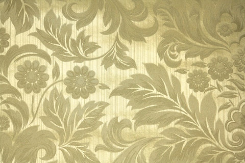 1970s Floral Vintage Wallpaper