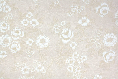 1970s Floral Vintage Wallpaper