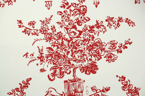 1950s Floral Vintage Wallpaper