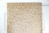 1970s Floral Vintage Wallpaper