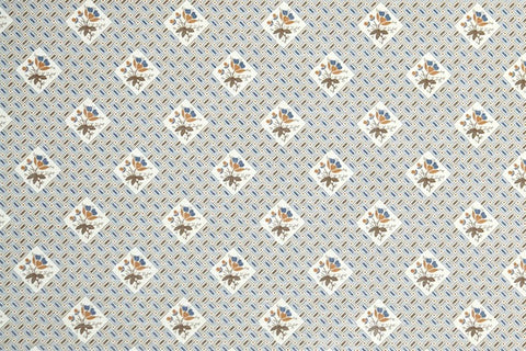 1970s Floral Vintage Wallpaper