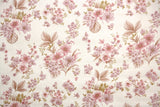 1970s Floral Vintage Wallpaper