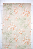 1970s Floral Vintage Wallpaper